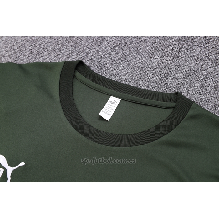 Chandal del Manchester City Manga Corta 2023-2024 Verde